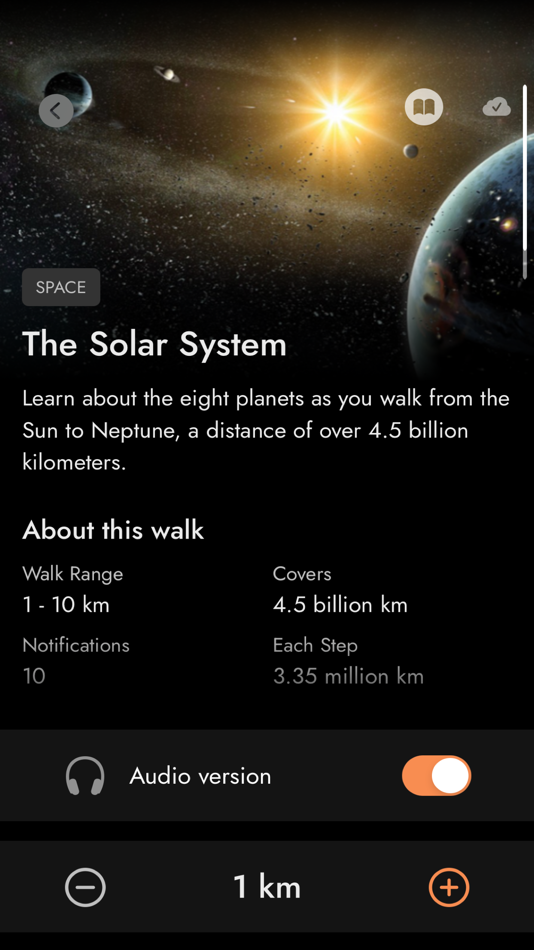 #3. Cosmic Walk (iOS) 由: The Thing In Itself