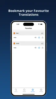spanish czech dictionary + iphone screenshot 3