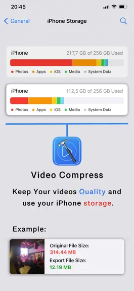 Game screenshot Video Compress - Clean Storage mod apk