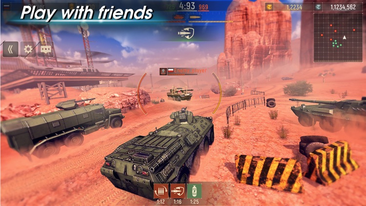 Metal Force: Tank War Games screenshot-6