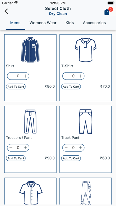 Maxclean Laundry Screenshot