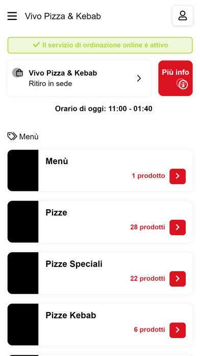Vivo Pizza & Kebab Screenshot