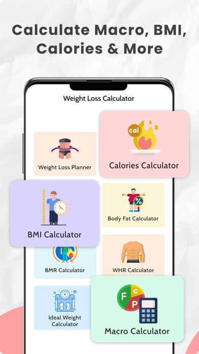 減量計算機 - カロリー数と BMI 計算機のおすすめ画像2