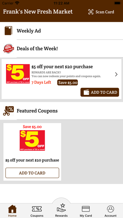 Frank's New Fresh Market Screenshot