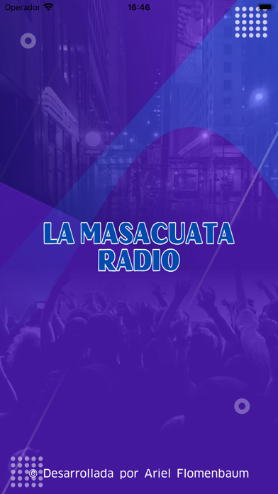 La MasaCuata Radio iPhone screenshot 1 - Music app