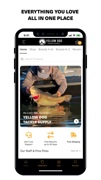 Yellow Dog Tackle Screenshot