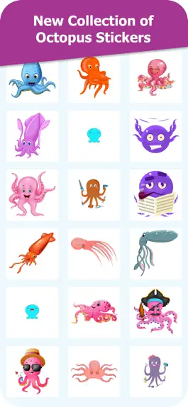 Game screenshot Amazing Octopus Stickers apk