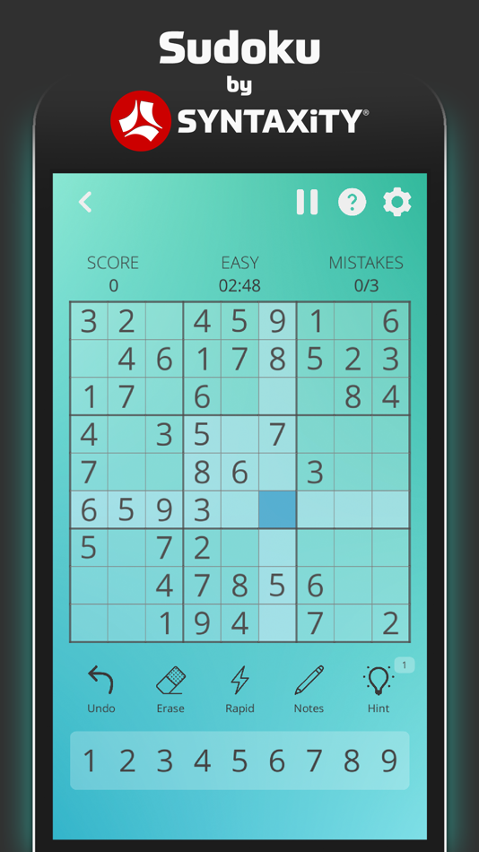 Sudoku by SYNTAXiTY - 2023.03.11 - (iOS)