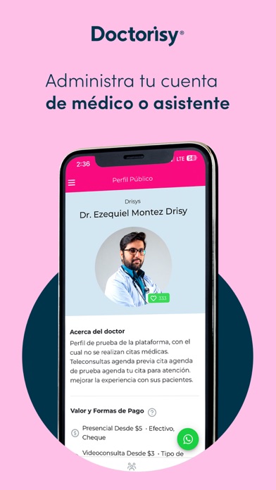 Doctorisy Profesionales Screenshot