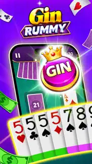 rummy cash - gin rummy! iphone screenshot 1