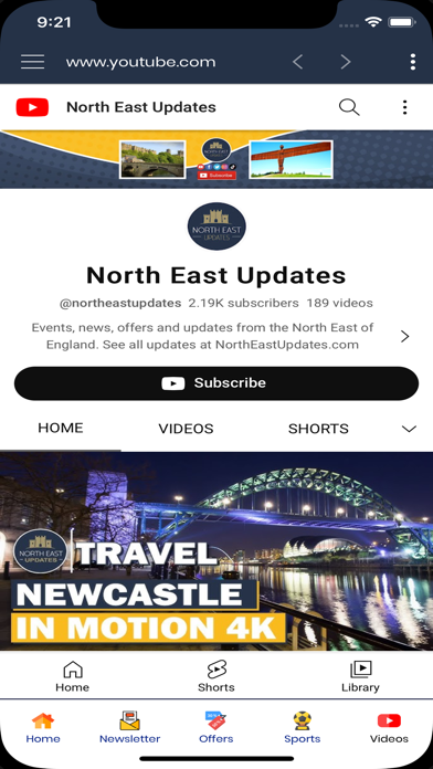 North East England Updates Screenshot