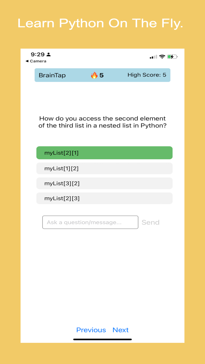 BrainTap - Learn Python