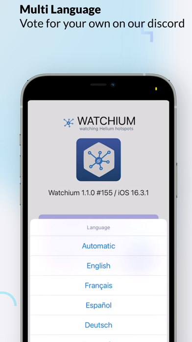 Watchium for Helium Hotspots Screenshot