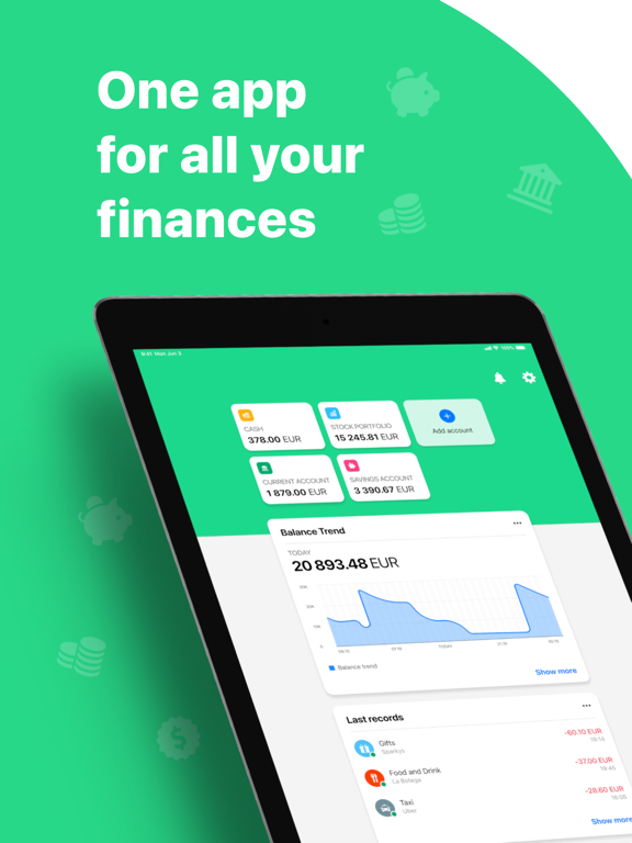 Screenshot #4 pour Wallet - Finances, argent