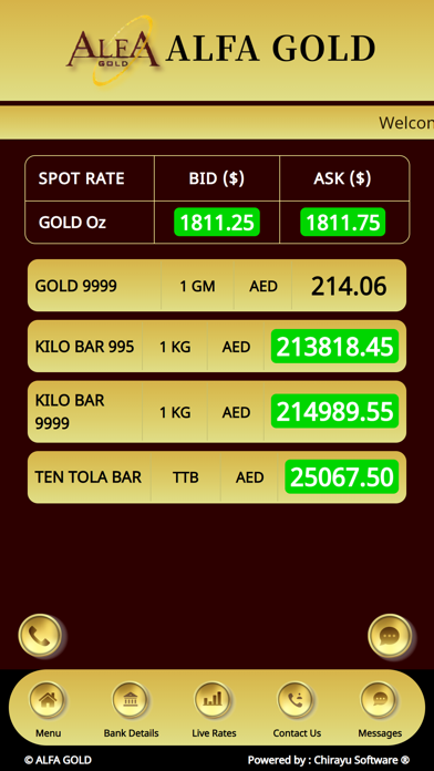 ALFA GOLD LIVE Screenshot