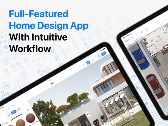 Live Home 3D - House Design iPad app afbeelding 1
