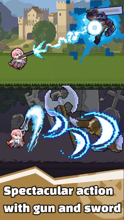 Gunblade Girl Idle AFK RPG screenshot-3