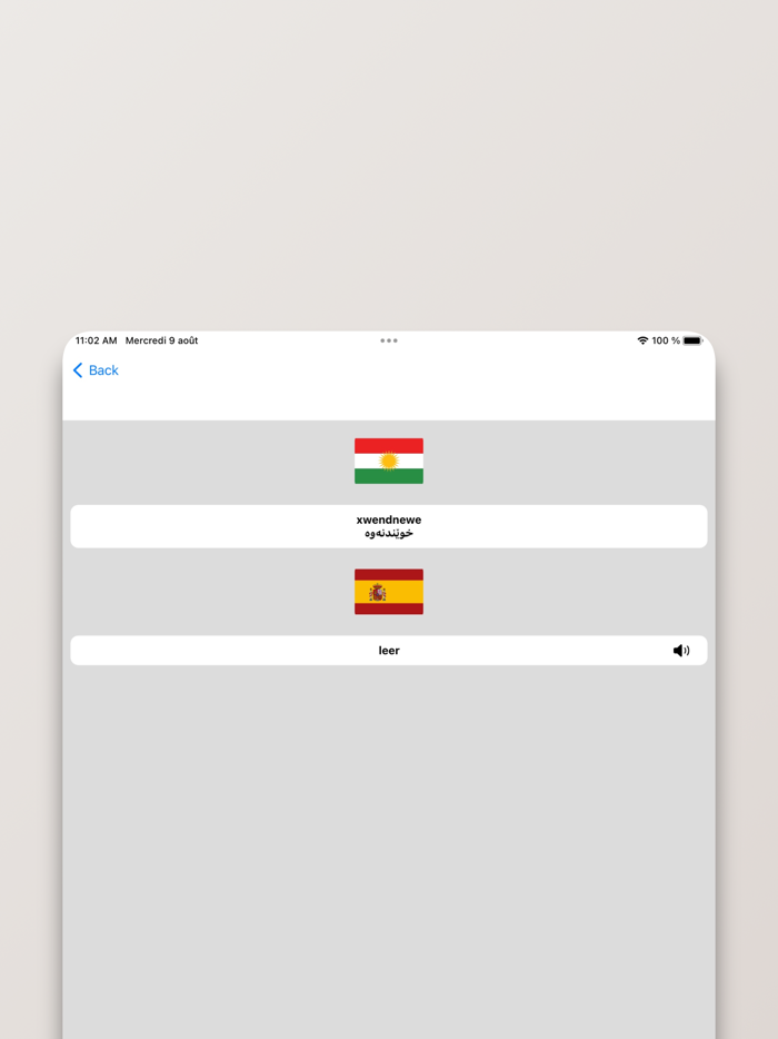 Diccionario Sorani-Español