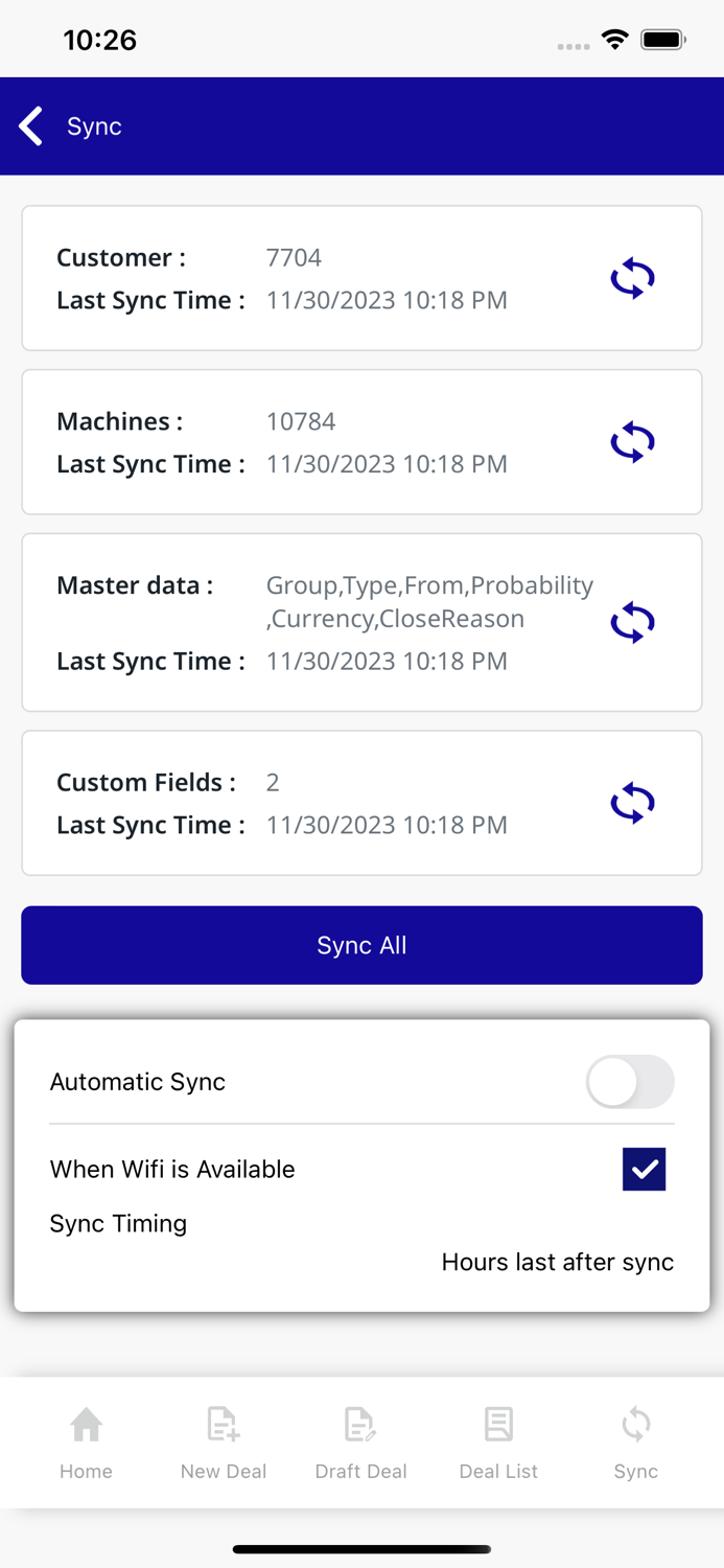 Komatsu Aftersales Support App