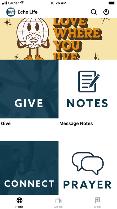 Echo Life Church Screenshot