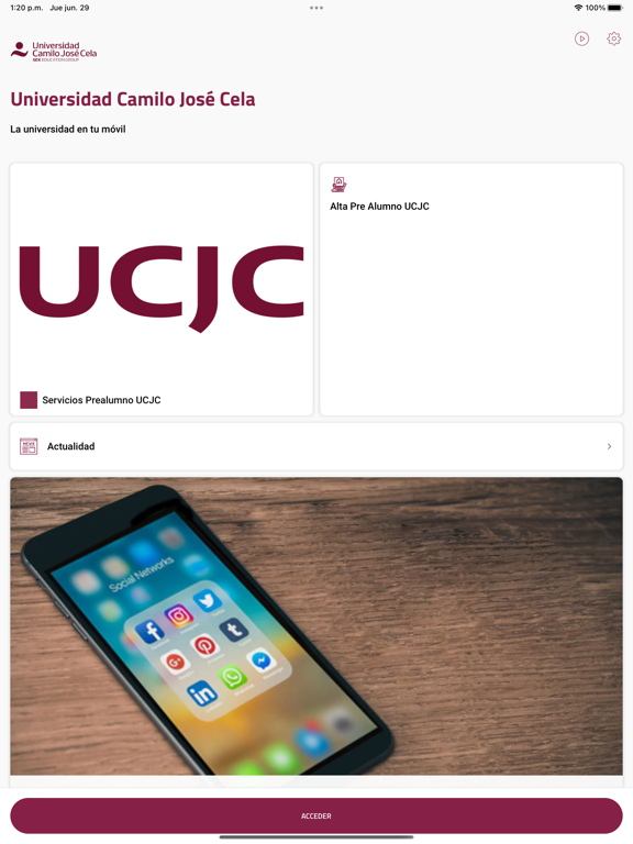 Screenshot #4 pour Universidad Camilo José Cela