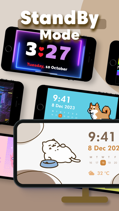 StandBy 17: Widget & Wallpaper Screenshot
