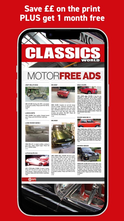 Classics World Magazine screenshot-9
