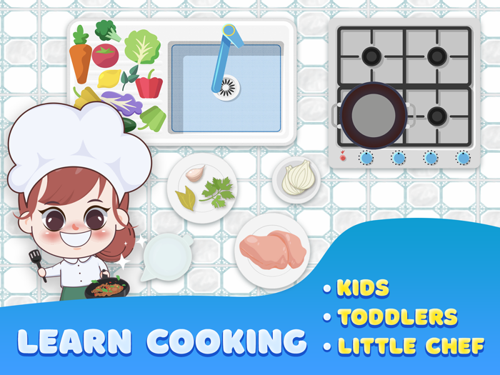 The Cooking Games for Kids Арр