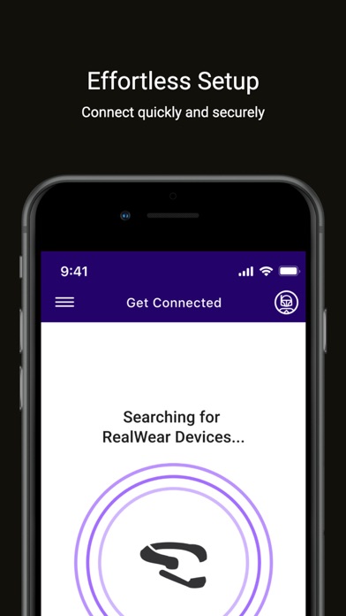 RealWear One Screenshot