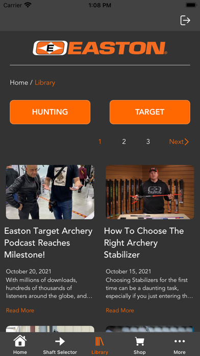 Easton Archery Screenshot 4 - AppWisp.com Easton Archery Screenshot 4 - AppWisp.com