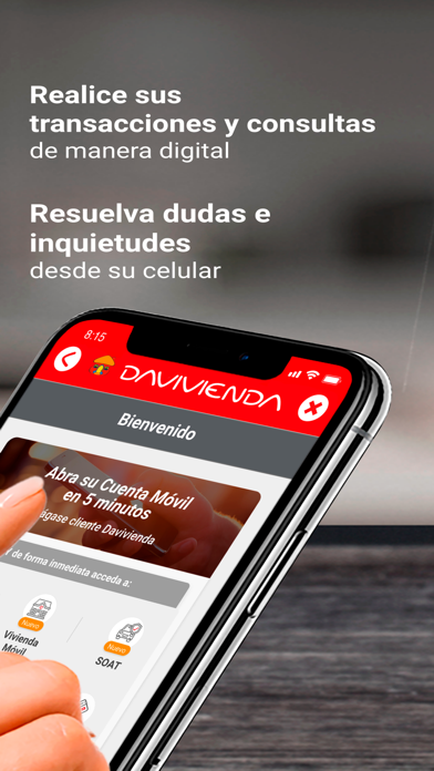 Davivienda Móvil Screenshot