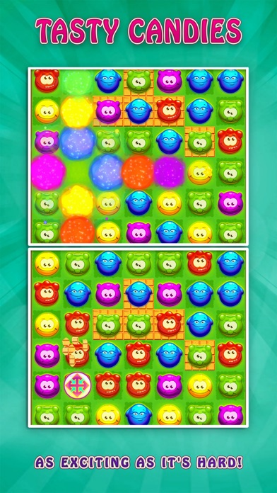 Tasty Candies: Match 3 Puzzle Screenshot
