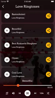 love ringtones iphone screenshot 3