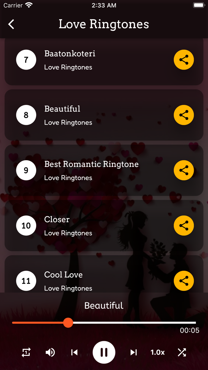 Love Ringtones