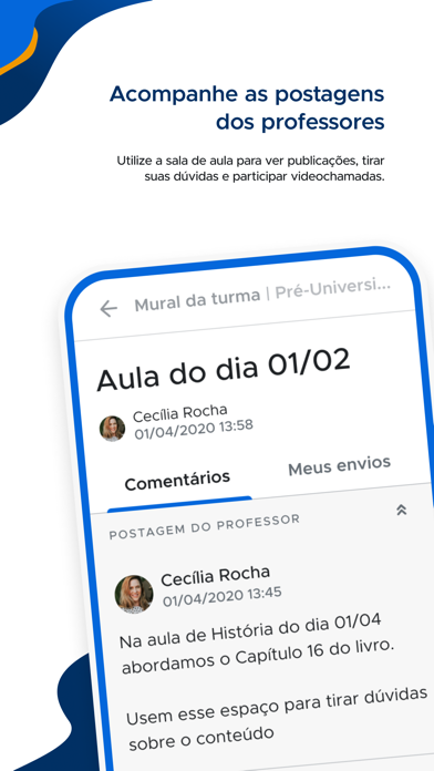 SAS Educação Aluno Screenshot