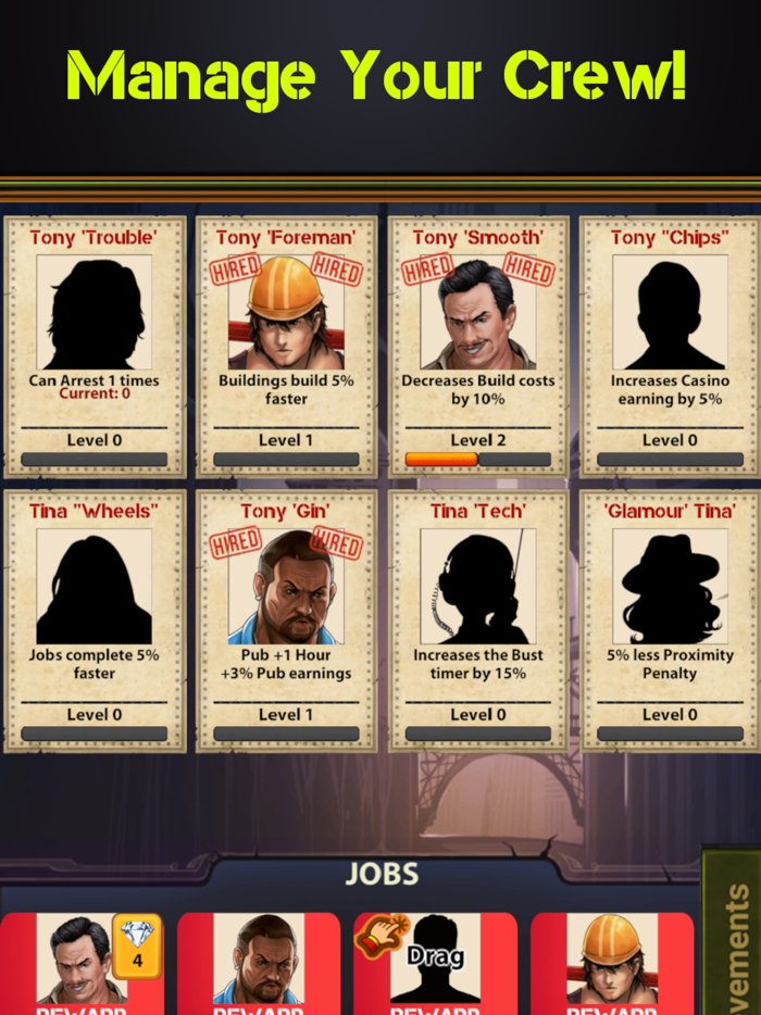 Mafia Clicker City Builder