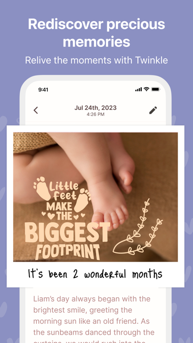 Twinkle - Baby Photo Editor Screenshot