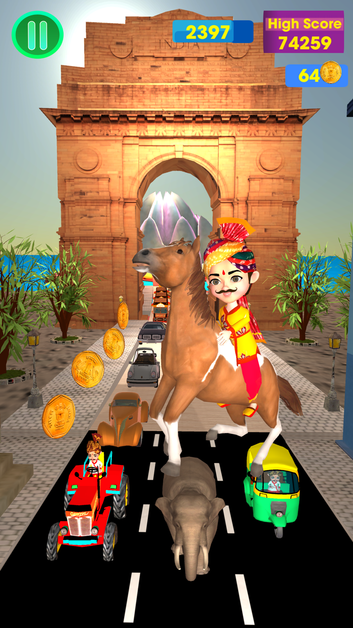 Subway Indian Runner