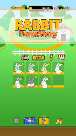 Game screenshot RabbitFarmStory puzzleIdleGame mod apk