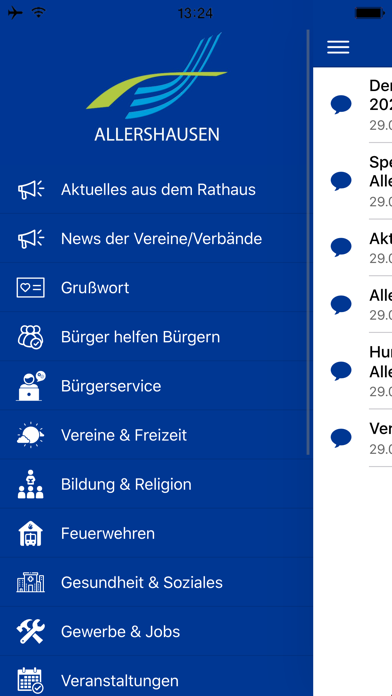 Gemeinde Allershausen Screenshot