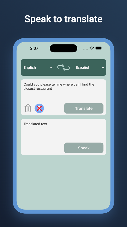 #2. Quick Voice Translator (iOS) 게시자: Laszlo Mile