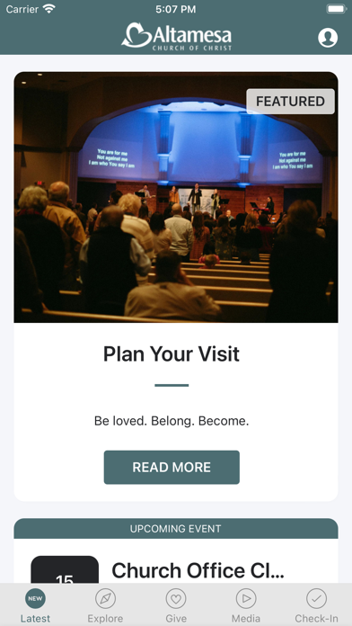 Altamesa Church Fort Worth Screenshot