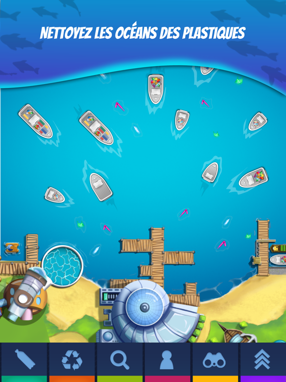 Screenshot #4 pour Idle Ocean Cleaner Premium