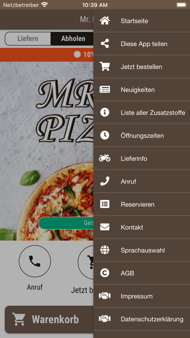 Mr. Pizza Bremen Screenshot