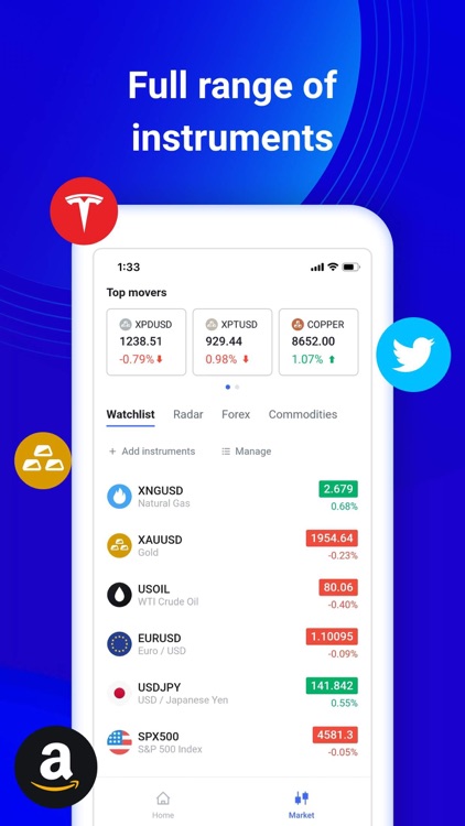 WeTrade - Forex & Commodities