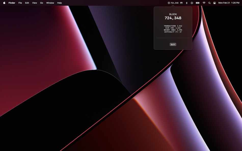#2. Block Screen Bar (macOS) 由: Matthew Ramsden