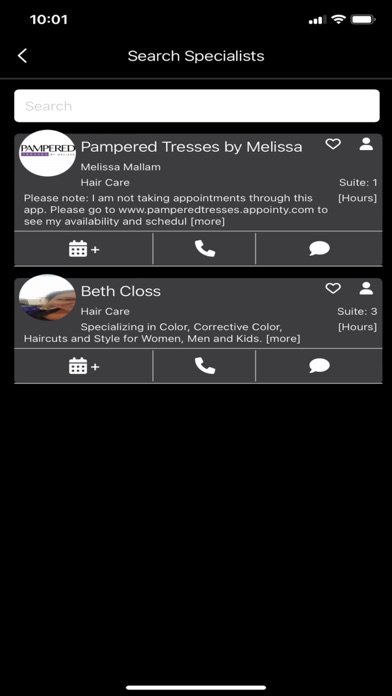 Pamper Me Salon Spa Studios Screenshot
