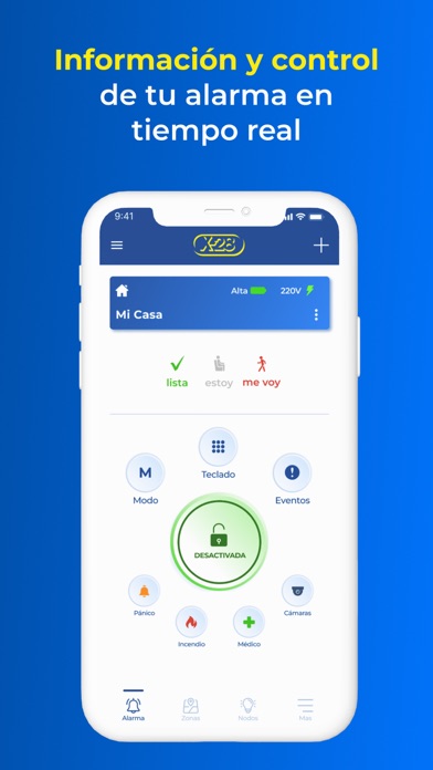 Mi Alarma X-28 Screenshot