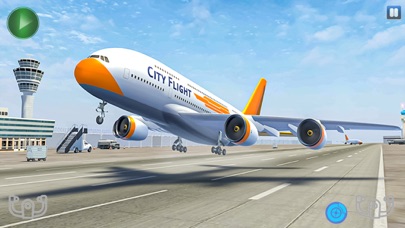 Passenger Aeroplane Fly Games Screenshot