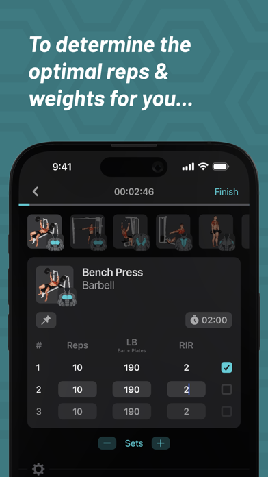 MyFitCoach Gym Workout Planner screenshot 4